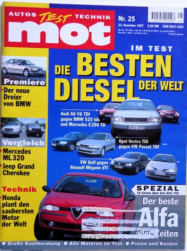 Mot mercedes 320 - mot, 25-97+mercedes