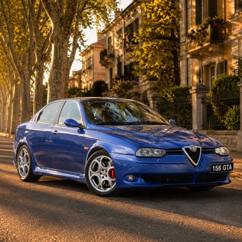 Wandbild poster alfa romeo 156 - poster,