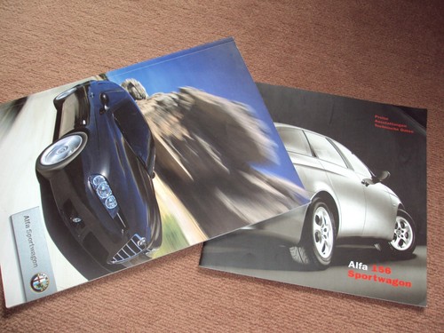 Alfa 156 prospekt inkl - ,
